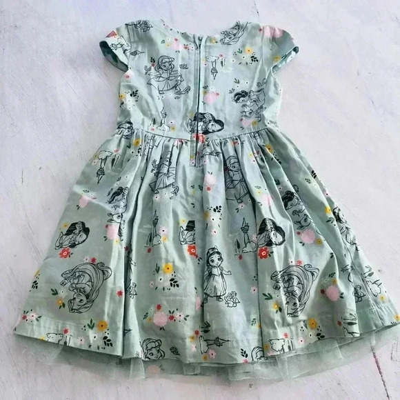 Disney Animators' Collection Princess Dress Size 5/6Y - Picture 8 of 13